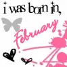 Born in February