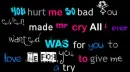 Yhu HURT me</3