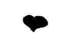 tiny black heart
