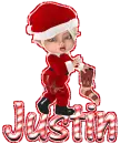 justin christmas elf