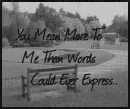 You Mean More To Me...