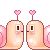 kawaii snail kiss