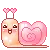 kawaii snail love