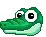 cute crocodile