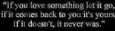 If You Love Something.