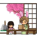Two Bunny Girls