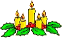 christmas candles