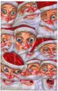 santa funny faces