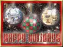 Happy Holidays - Ornaments 3