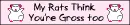 Animated Rat Banner- Pink