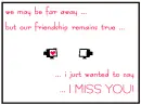 I Miss You.