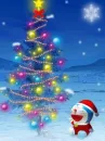 xmas tree w/ doraemon