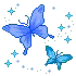 blue butterfly