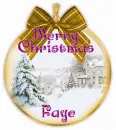 Merry Christmas Deco - Faye