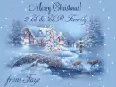 Merry Christmas Scene - Faye