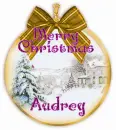Merry Christmas Deco - Audrey