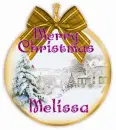 Merry Christmas Deco - Melissa