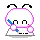Writing Pink Blob