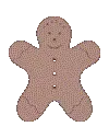 Spinning gingerbread man