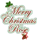 Merry Christmas Rose