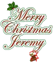 Merry Christmas Jeremy