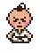 Poo Meditating