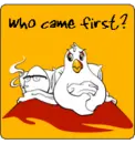 who came first?