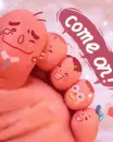 cute kawaii family foot 