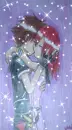 Sora and Kairi kissing each other deeply