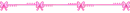 Pink bow