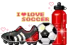 I love soccer