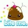 Cute BITE ME Brownie