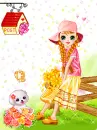 cute kawaii country girl