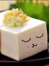 cute kawaii yummy food tofu