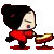 Pucca Playing Drums