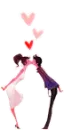 KISSING