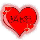 Jake in a heart