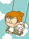 cute kawaii princess diane swing