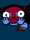 cute kawaii mermaid pucca taking garu