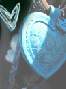 cute heart hand bag