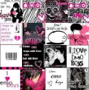 3M0 in BLACK AND PINK