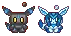 Pkm - Umbreon and Glacias