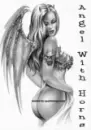 angel with horns