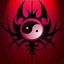red ying yang