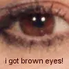 Brown eyed beauty!