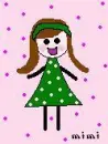 cute mimi with dots