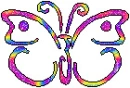 Rainbow butterfly