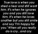 When Will You Love Me