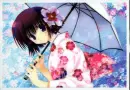 cute girl in the summer