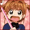 sakura scared